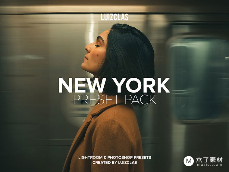 【Y006】-葡萄牙新古典人像摄影师路易斯克拉斯预设包 LUIZCLAS NEW YORK PRESET PACK